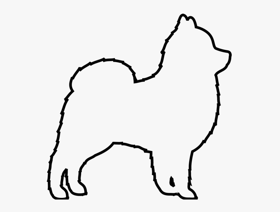 Clipart Free Download Chiwawa Drawing Outline - Pomeranian Outline, Transparent Clipart