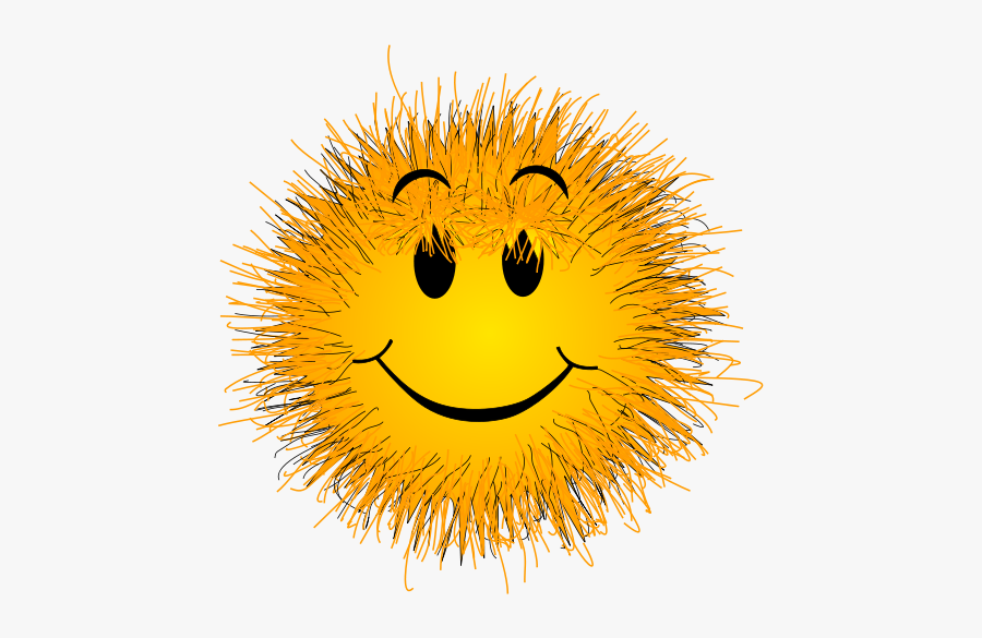 Fluffy Smiley - Clipart Pompon, Transparent Clipart
