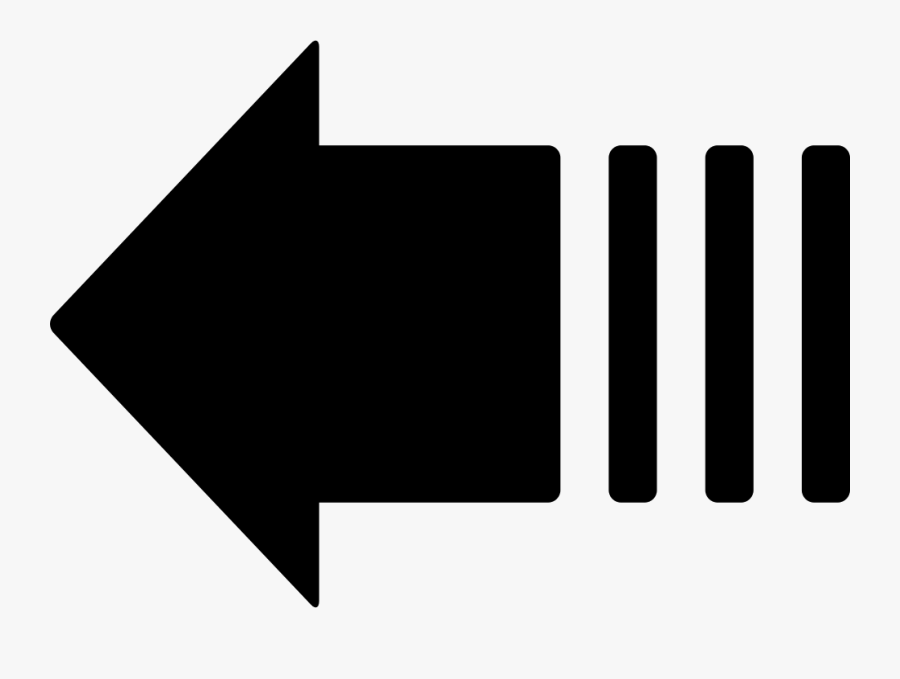 Left Black Arrow Variant Svg Png Icon Free Download, Transparent Clipart