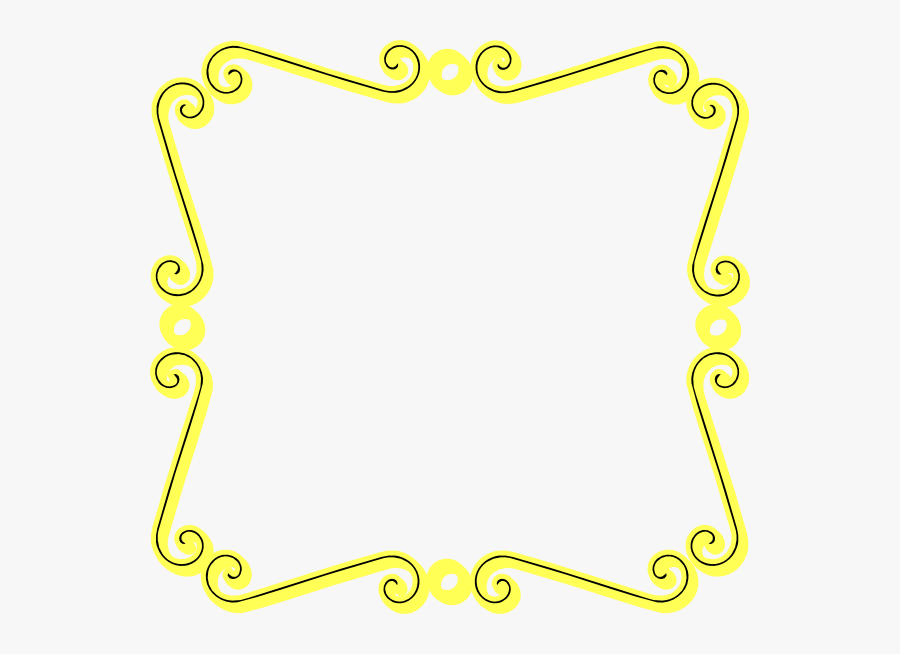 Transparent Scroll Borders Clipart, Transparent Clipart