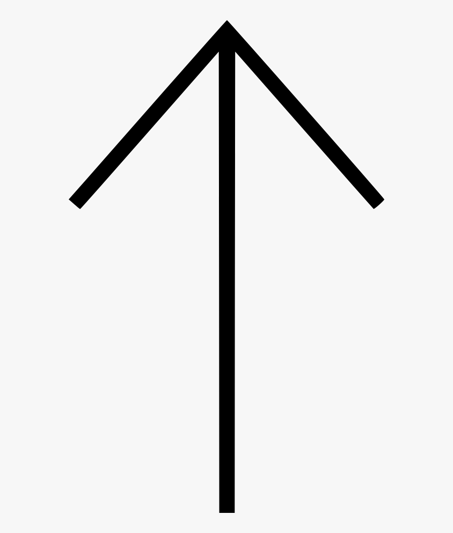 Arrow Up Upload Point Pointer Comments - Arrow Up Svg Icon, Transparent Clipart