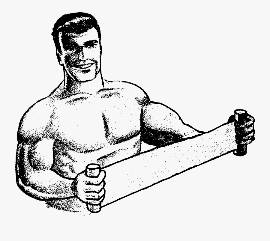 Smiling Strong Man Clip Arts - Step Up Height Increaser In Pakistan, Transparent Clipart