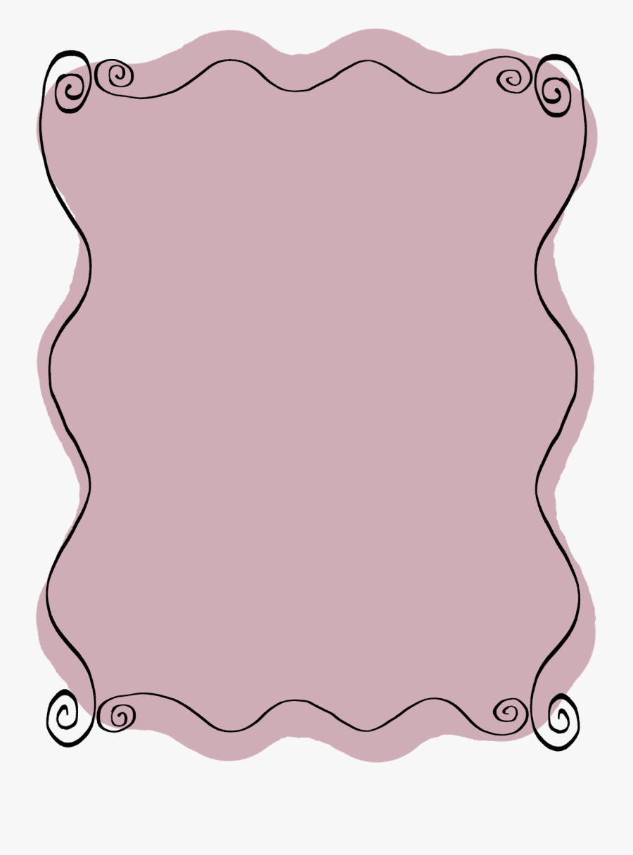 Hand Drawn Doodle Labels Scrapbooking Frame Clipart, Transparent Clipart