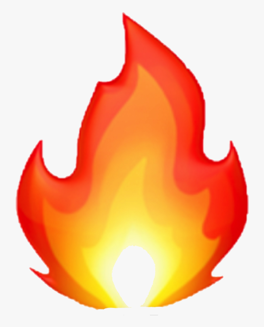Fire Emoji Clipart Transparent Png - Transparent Background Fire Emoji Png, Transparent Clipart