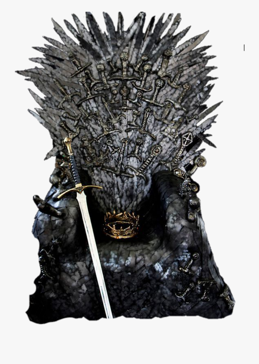 #throne #got #sword #chair - Statue, Transparent Clipart