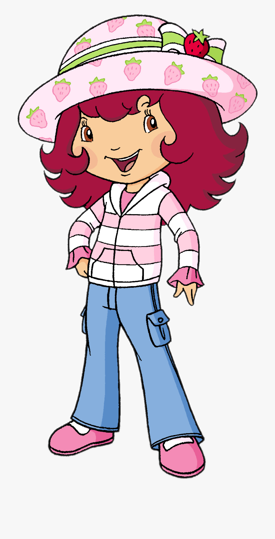 Le Portrait De Charlotte Aux Fraises - Strawberry Shortcake And Her Friends, Transparent Clipart