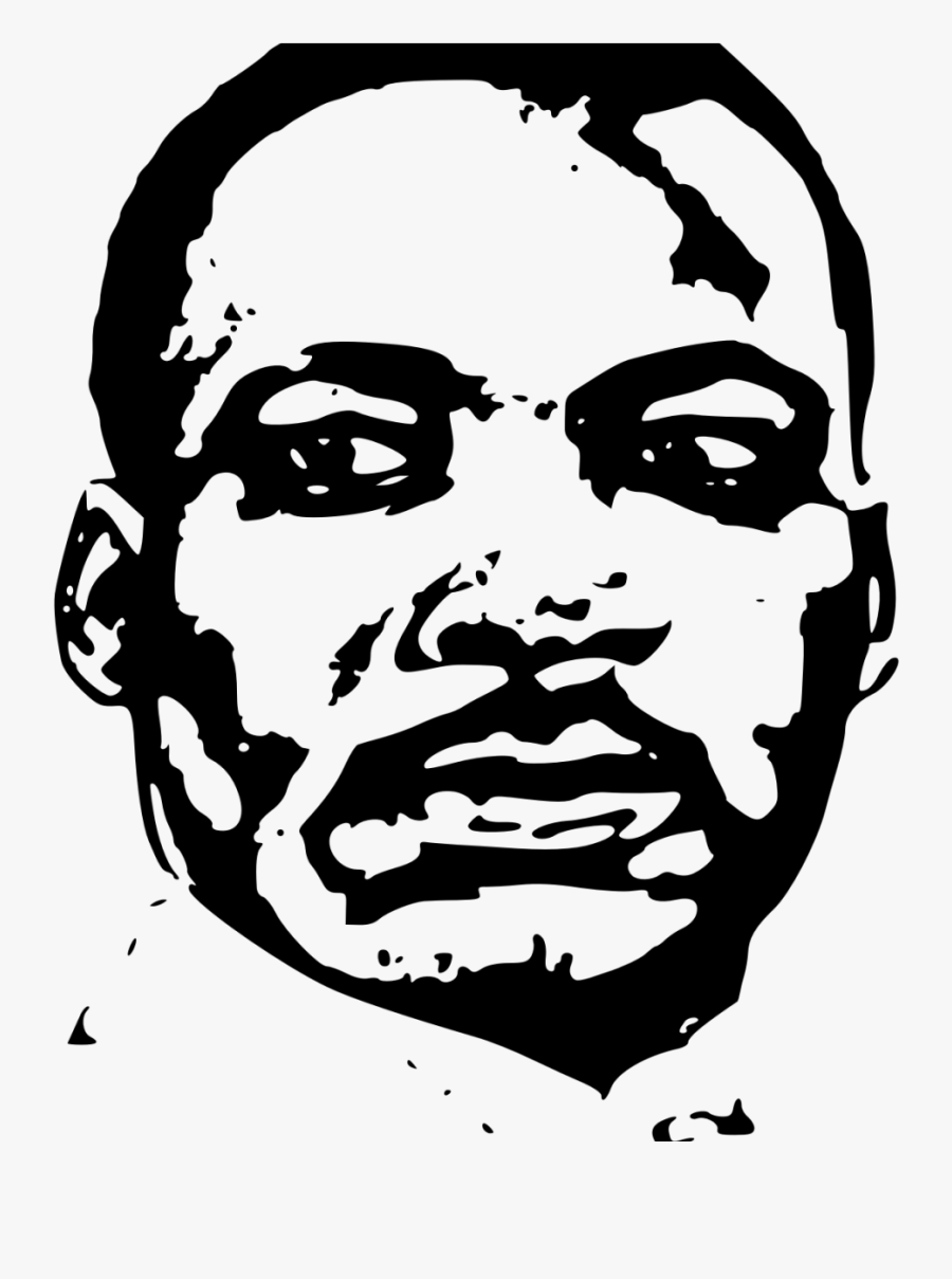 Martin Luther Jr - Martin Luther King Caricature Png, Transparent Clipart