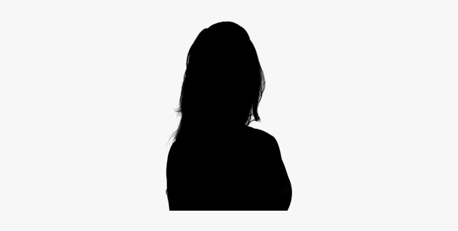 Transparent Woman Portrait Clipart - Silhouette, Transparent Clipart