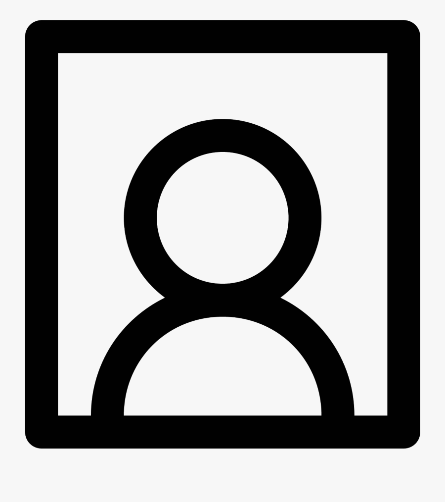 The Icon Portrait Is A Medium Sized Square - Circle, Transparent Clipart