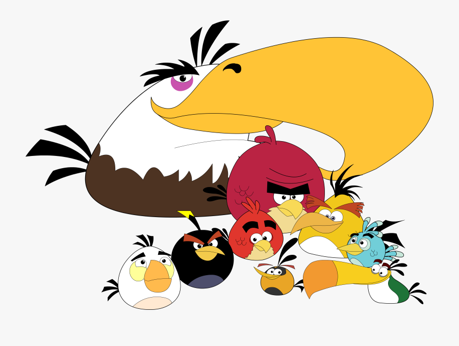 Order Online Angry Birds - Mighty Eagle Angry Birds Game, Transparent Clipart