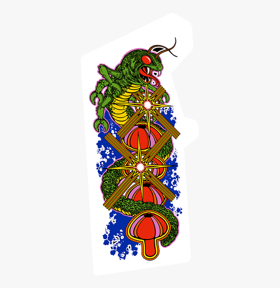 Atari Centipede Art, Transparent Clipart