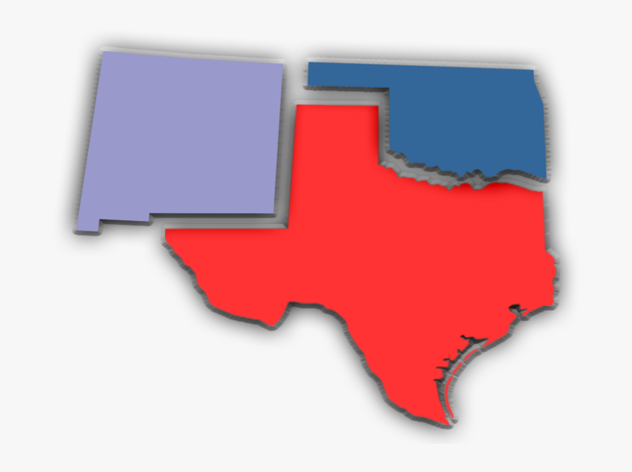 Transparent Texas Outline Png - Map, Transparent Clipart