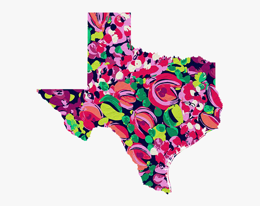 Transparent Texas Symbols Clipart - Cute Texas Outline, Transparent Clipart
