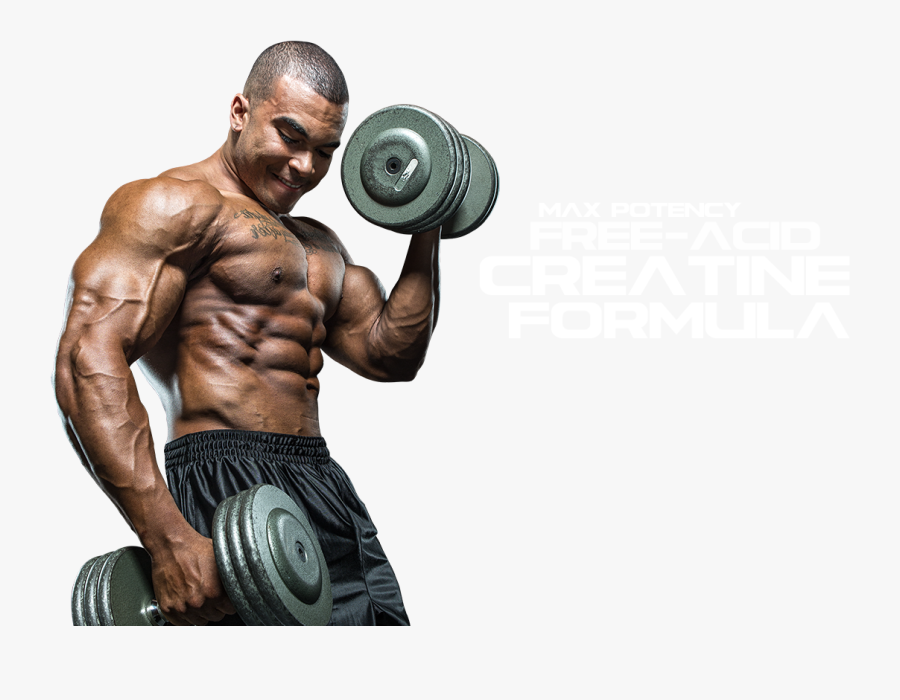 Muscle Man Png Image - Transparent Background Body Builder Png, Transparent Clipart