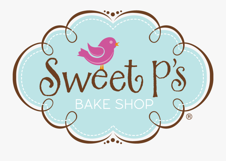 Blue Logo Sweet Ps - Sweet P's Bake Shop Logo, Transparent Clipart