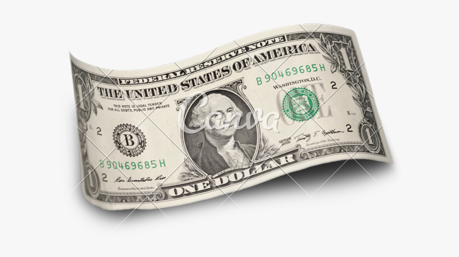 Clip Art Picture Of A Dollar Bill - Dollar Bill, Transparent Clipart