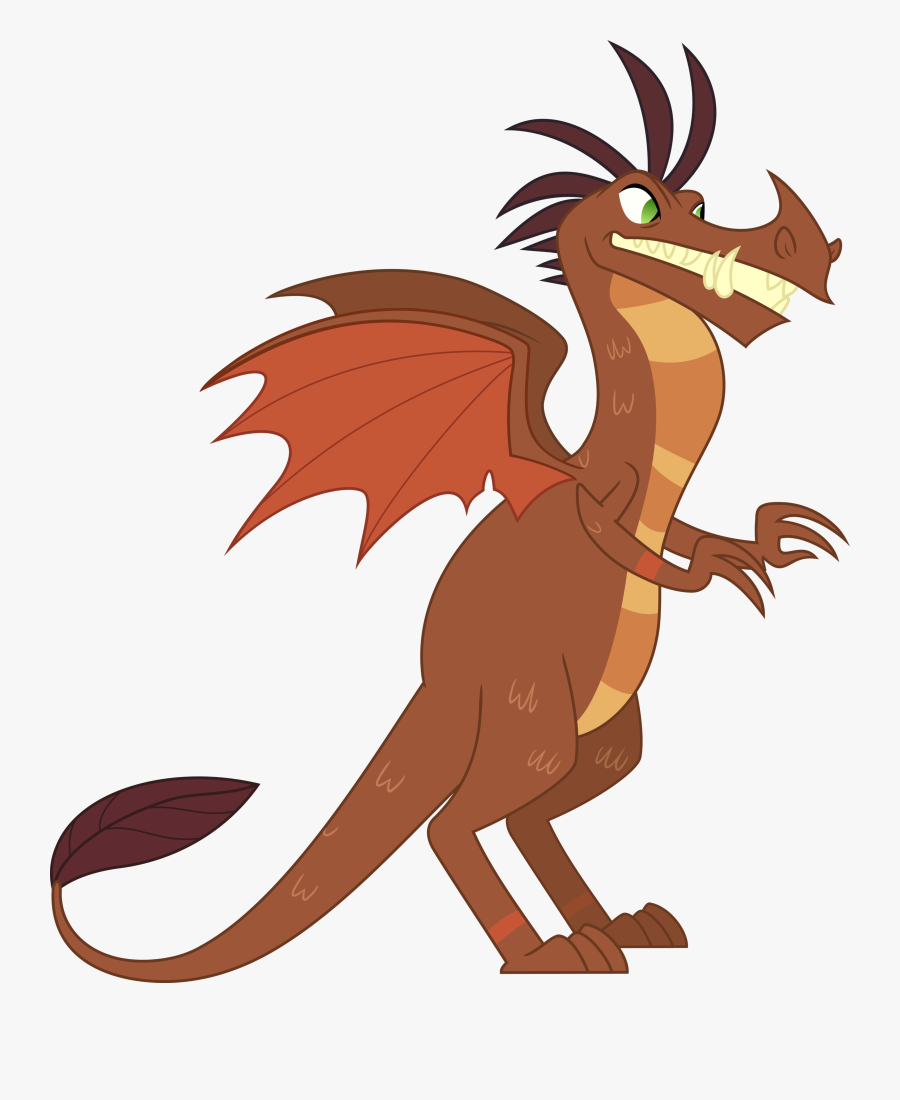 Svg Free Barbeque The Vermilion By - Mlp Dragon Vectors, Transparent Clipart