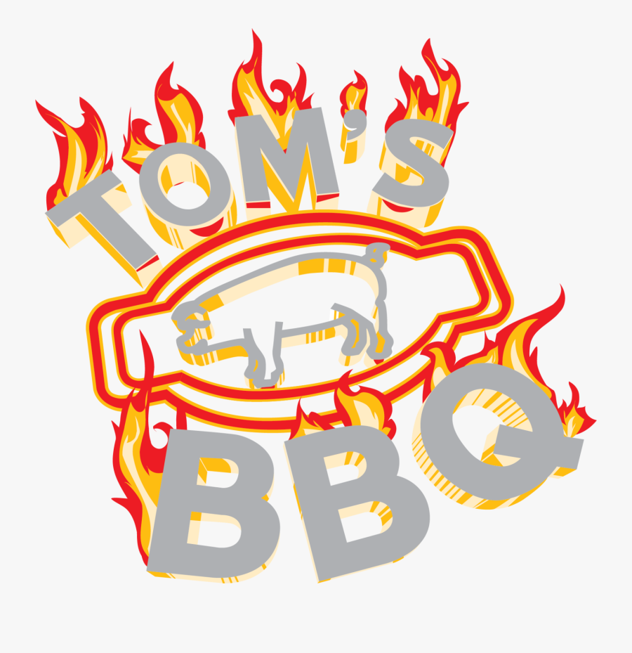 Clip Art Bbq Illustration - Tom's Bbq, Transparent Clipart
