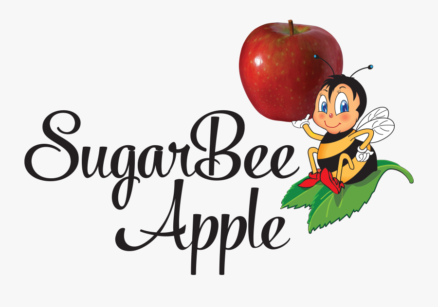 Sugar Bee Apple Clipart , Png Download - Cartoon, Transparent Clipart