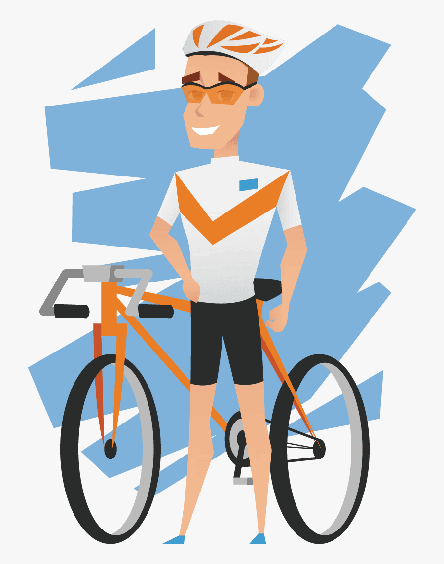 การ์ตูน Png ปั่น จักรยาน, Transparent Clipart