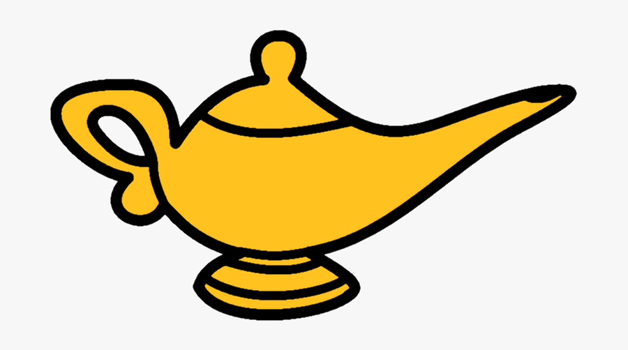 Lamp Cartoon - Car-essay - Genie Lamp Clipart, Transparent Clipart