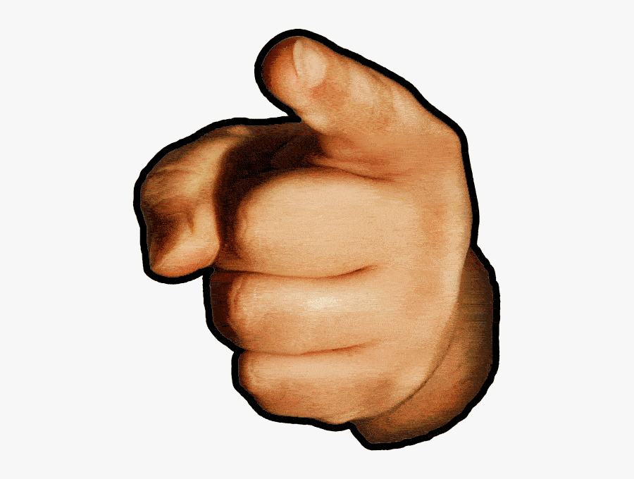 Download You Hand Clipart Finger Hand Clip Art - Hand Pointing At Me, Transparent Clipart