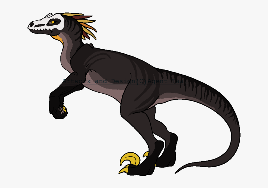 Velociraptor Toronto Art Dinosaur Mammal Raptors Pixel - Illustration, Transparent Clipart