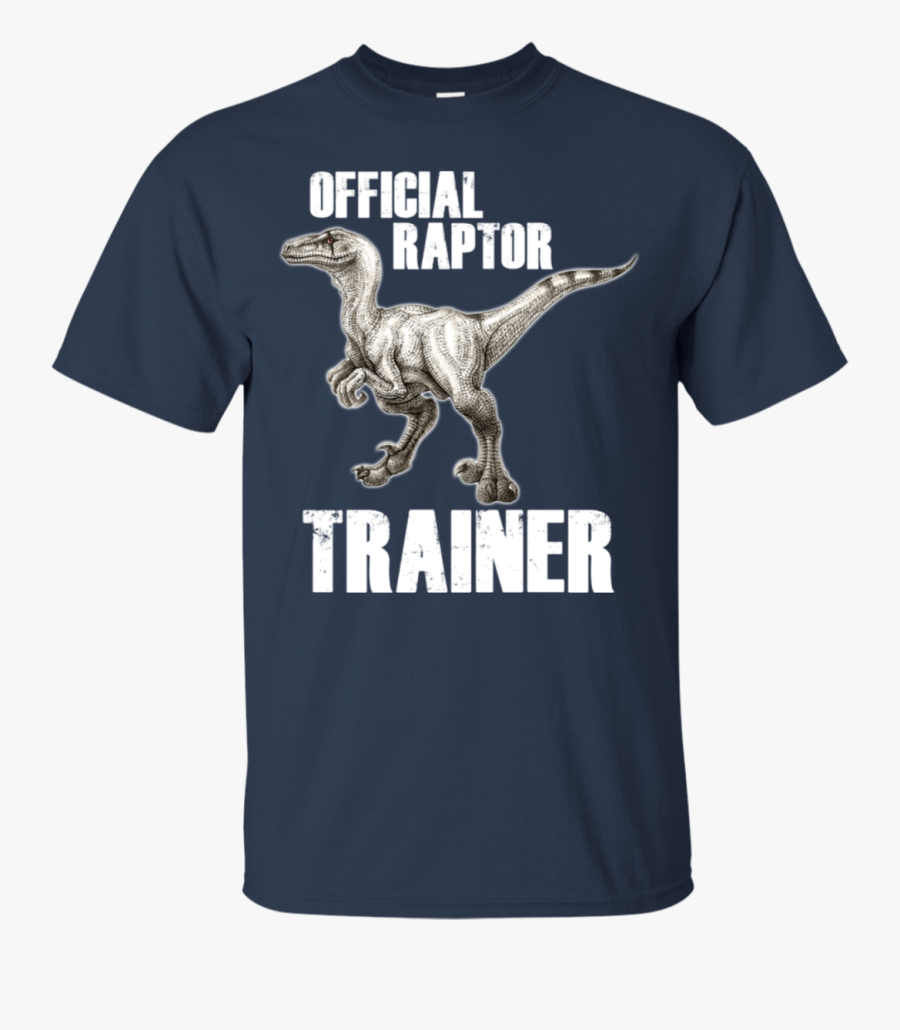 Official Raptor Trainer Funny Dinosaur Lover T-shirt - Chevy Dad Shirts, Transparent Clipart