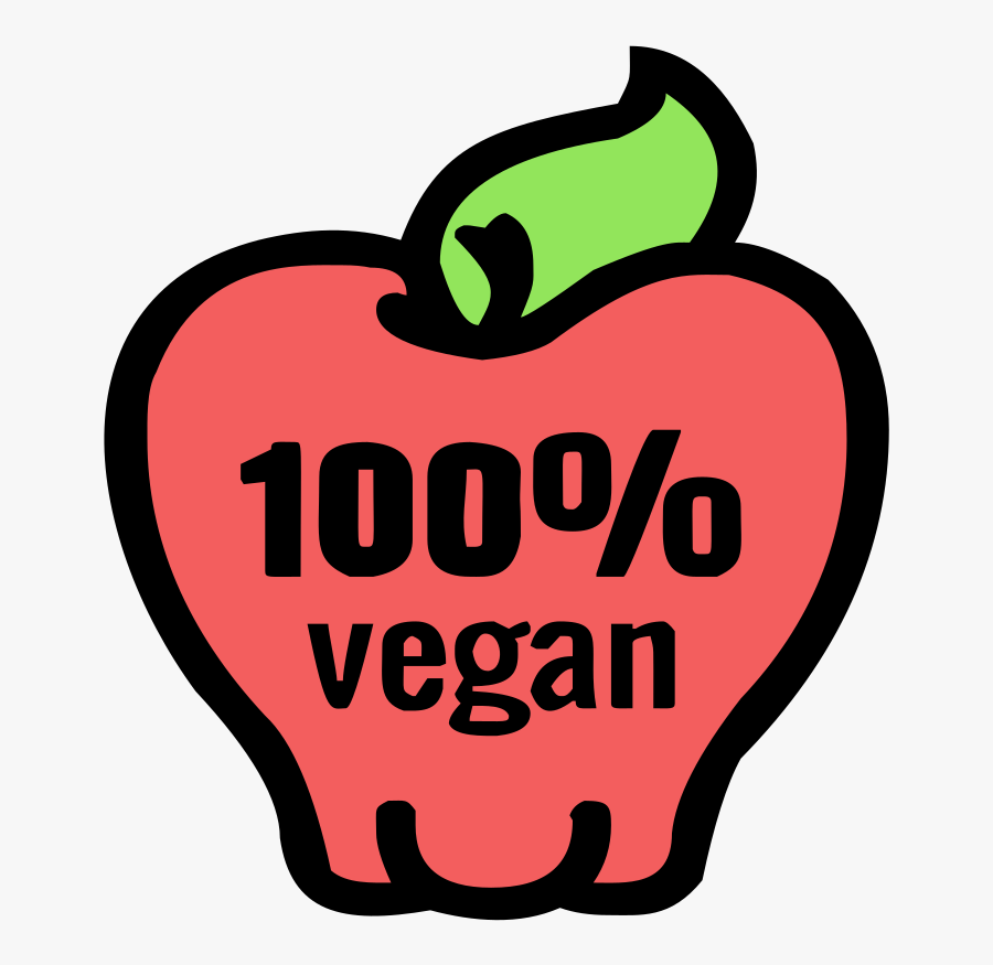 Isolated Vegan Icons, Transparent Clipart