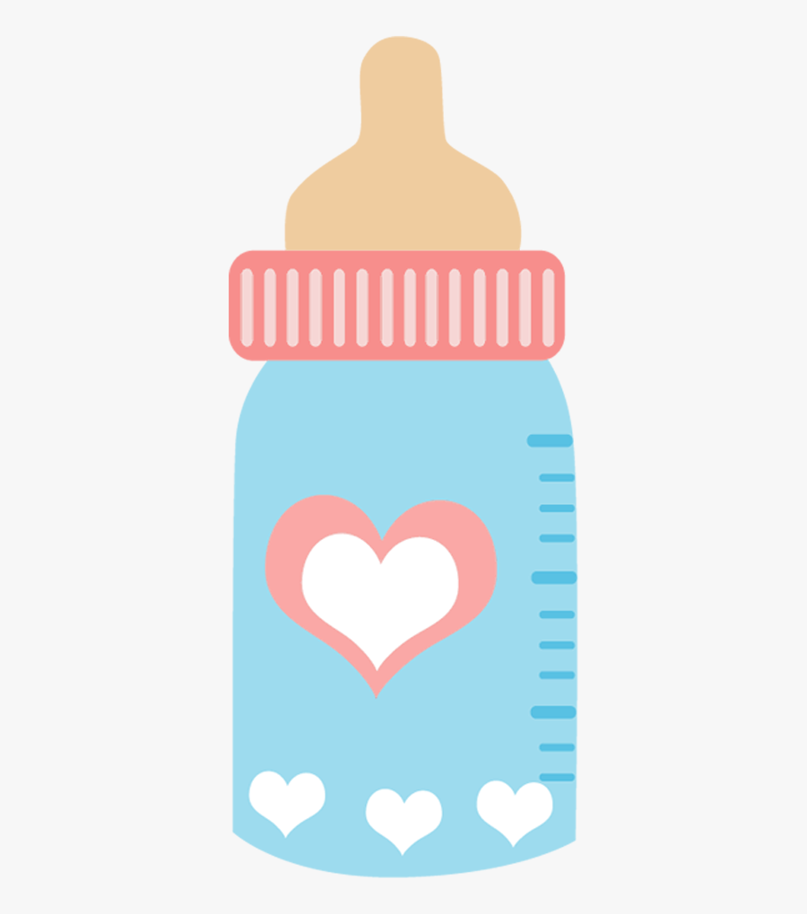 Cute Baby Bottle Clipart, Transparent Clipart
