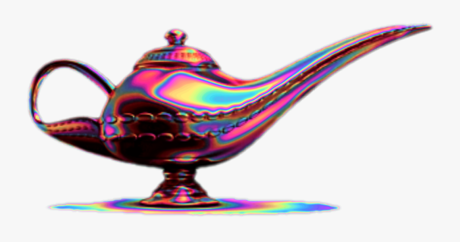 #holo #holographic #lamp #genie #magic #alladin #freetoedit - Genie In A Bottle Transparent, Transparent Clipart
