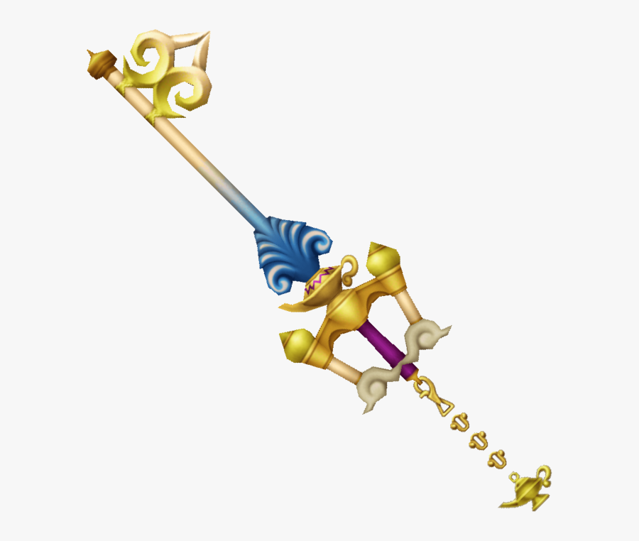 Wishing Lamp - Kingdom Hearts Aladdin Keyblade, Transparent Clipart
