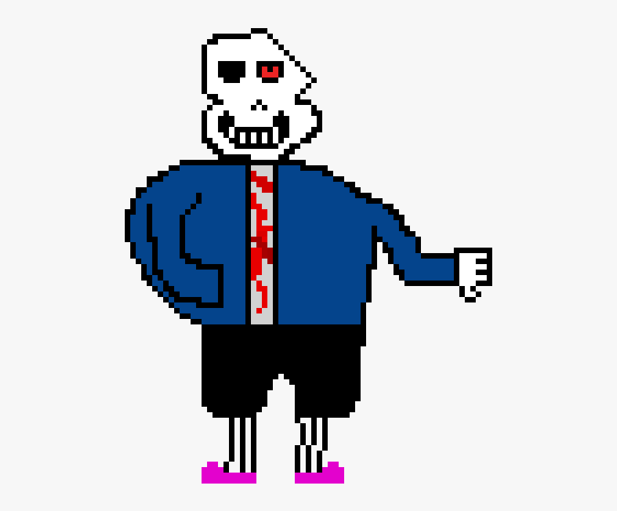 Transparent Shrug Clipart - Horrortale, Transparent Clipart