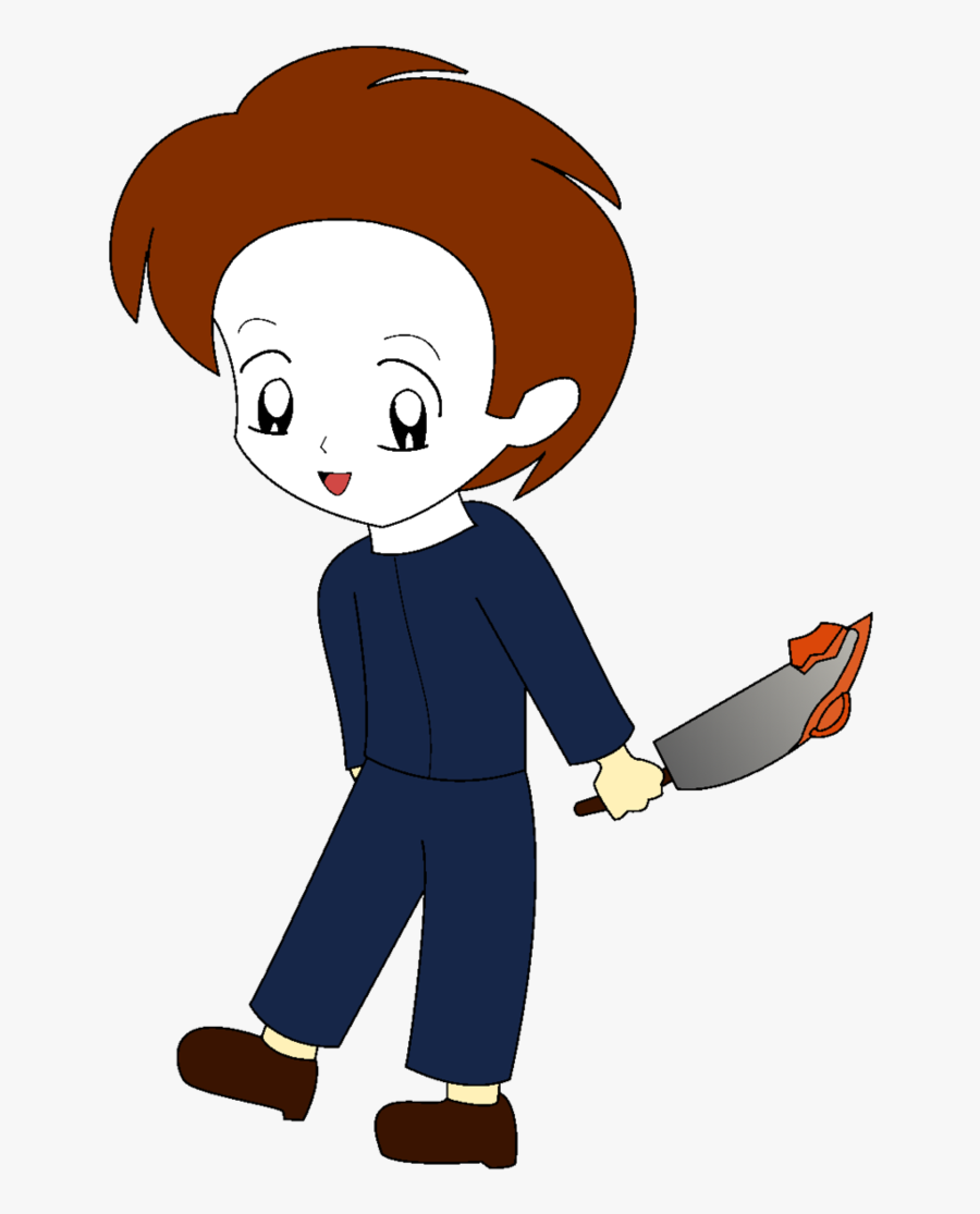 Michael Myers En Chibi, Transparent Clipart