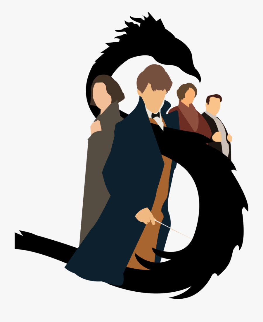 Cartoon,clip Character - Fantastic Beasts And Where To Find Them Png, Transparent Clipart