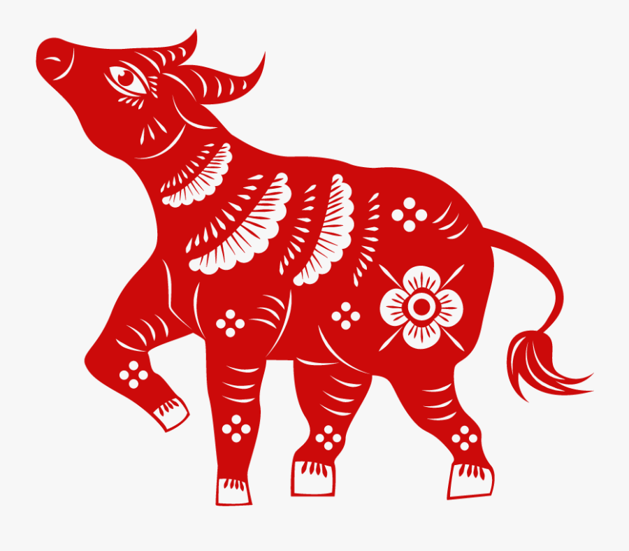 Chinese Zodiac Ox Png, Transparent Clipart