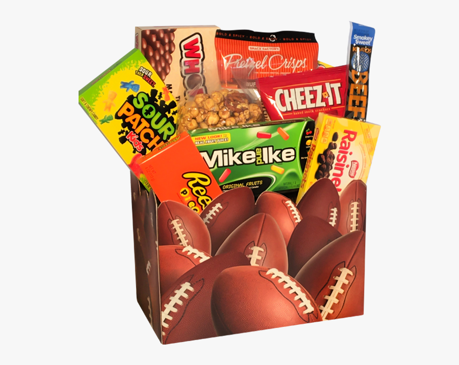 Game Day Snacks Basket Tasteful Treats - Sour Patch Kids, Transparent Clipart