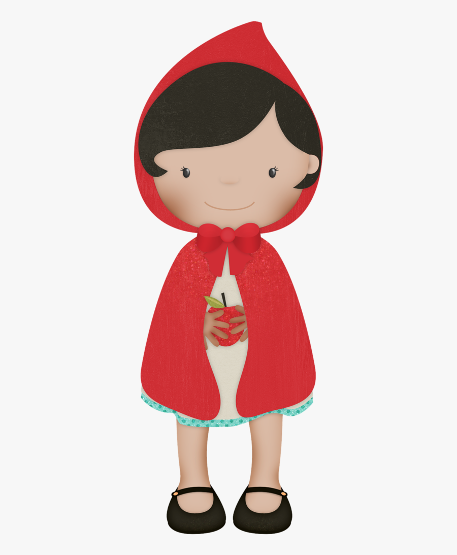 Flergs Littlered Girl2 - Little Riding Hood Clipart, Transparent Clipart