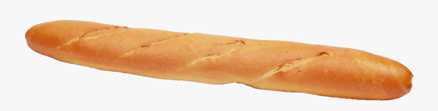 Baguette,hot Dog Food - Hot Dog Bun, Transparent Clipart