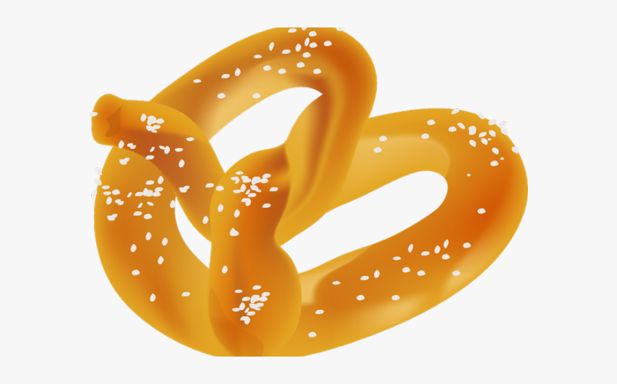 Pretzel, Transparent Clipart