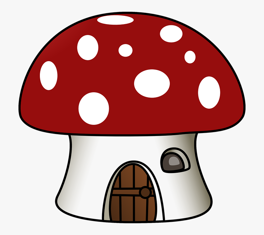 Little Red Riding Hood Clipart 23, Buy Clip Art - Drawing Of Mushroom House, Transparent Clipart