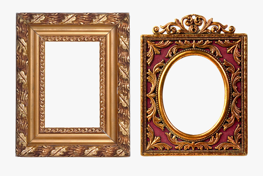 Oval Shaped Photo Frame, Transparent Clipart