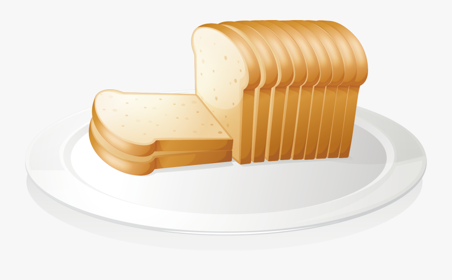 Clipart Bread Breakfast Bread - 吐 司 卡通, Transparent Clipart