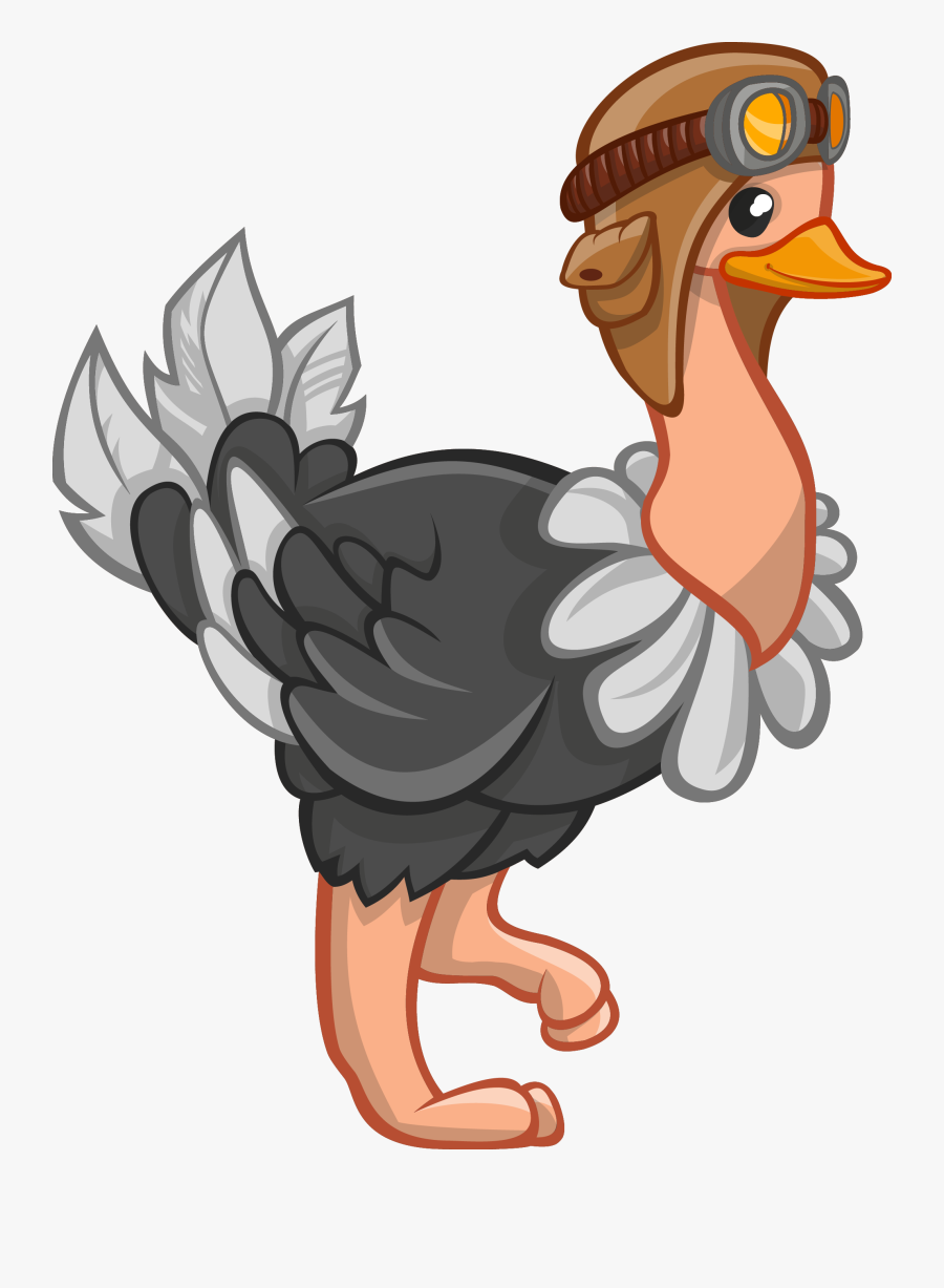 Free To Use & Public Domain Ostrich Clip Art - Clipart Ostrich, Transparent Clipart