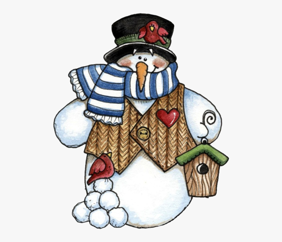 Snowman Country, Transparent Clipart