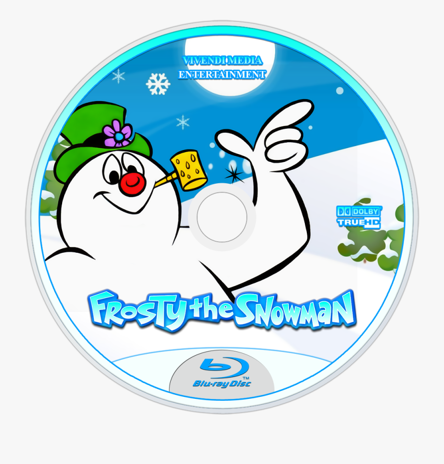 Frosty The Snowman Bluray Disc Image - Frosty The Snowman, Transparent Clipart