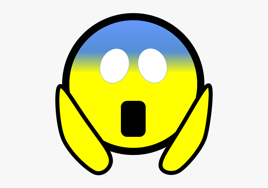 Emoji Face Clipart Afraid - Emoji, Transparent Clipart