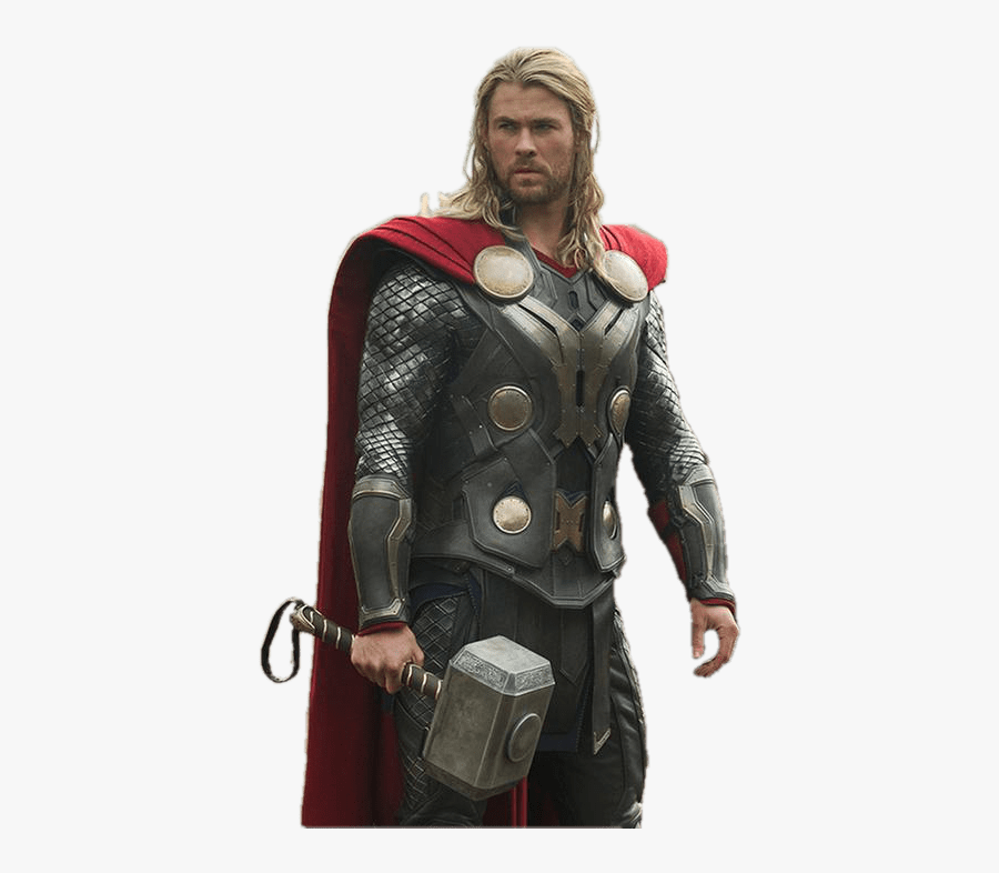 Thor With Hammer - Thor Film, Transparent Clipart