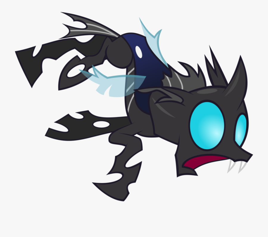 Scared Face By Abydos91 - New My Little Pony Changelings, Transparent Clipart