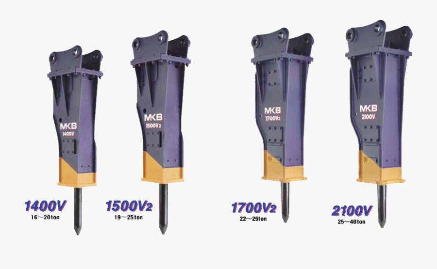 Hammer Mkb , Png Download - Mkb Hydraulic Breaker, Transparent Clipart